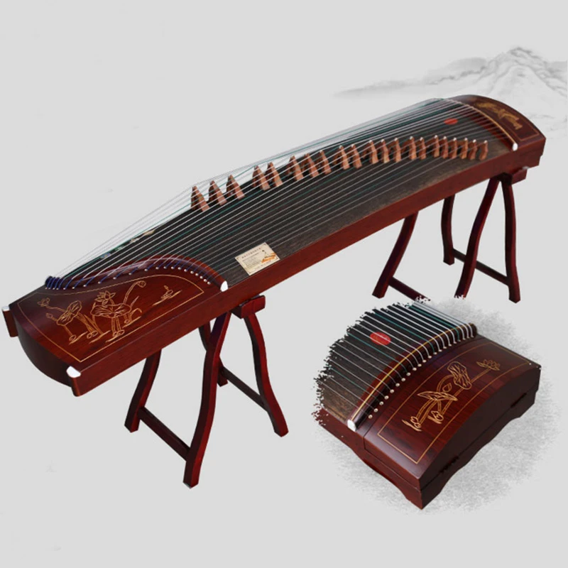 Guzheng новичок преподавание повышение профессионализма введение Wutong Wood guzheng 10 уровень экзамен