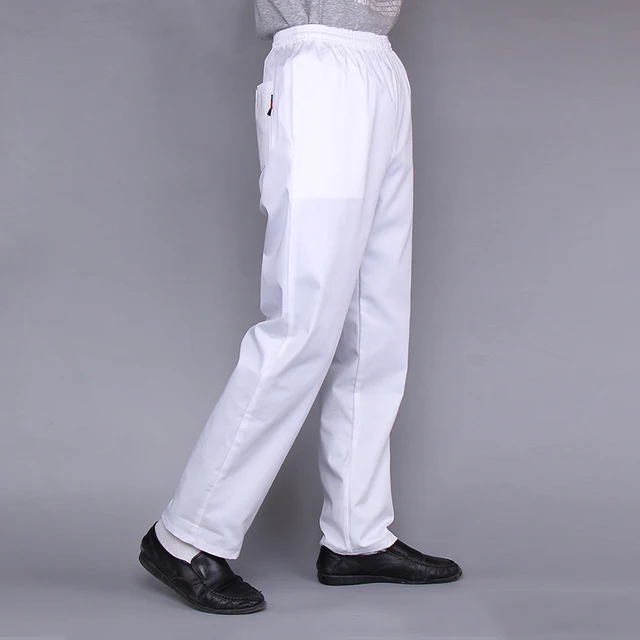ชุดเชฟ High Quality Chef uniforms kitchen pants 3