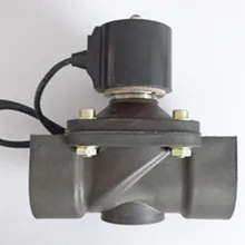 2W-50 пластиковый водонепроницаемый электромагнитный клапан AC220V/DC24V DN50 N/C под водой " электромагнитный клапан