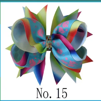 

50 BLESSING Boutique 4.5" Maple Leaf Hair Bow Clip 90 No. Wholesale Custom