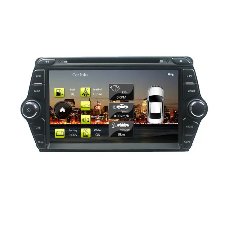 2 din In Dash Car DVD For Kia Ceed 2012 2013 2014 GPS Navi Radio RDS