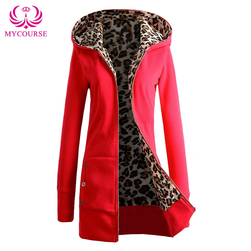 Women Autumn Winter Long Sleeve Hoodie Hooded Sweatshirt