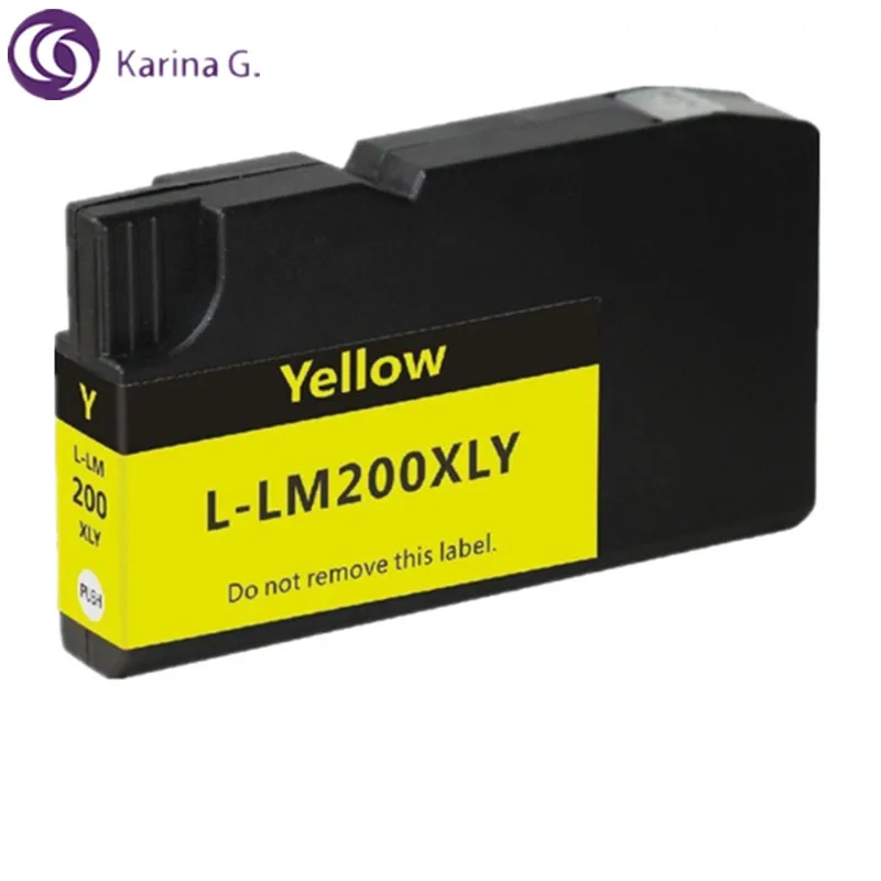 Совместим с Lexmark 200XL LM200 LM 200 чернильный картридж подходит для OfficeEdge Pro4000c Pro4000 Pro5500