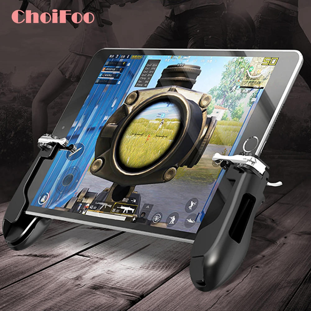 Pubg Mobile Gamepad Pubg Controller for Phone L1R1 Grip with Joystick / Trigger L1r1 Pubg Fire Butt