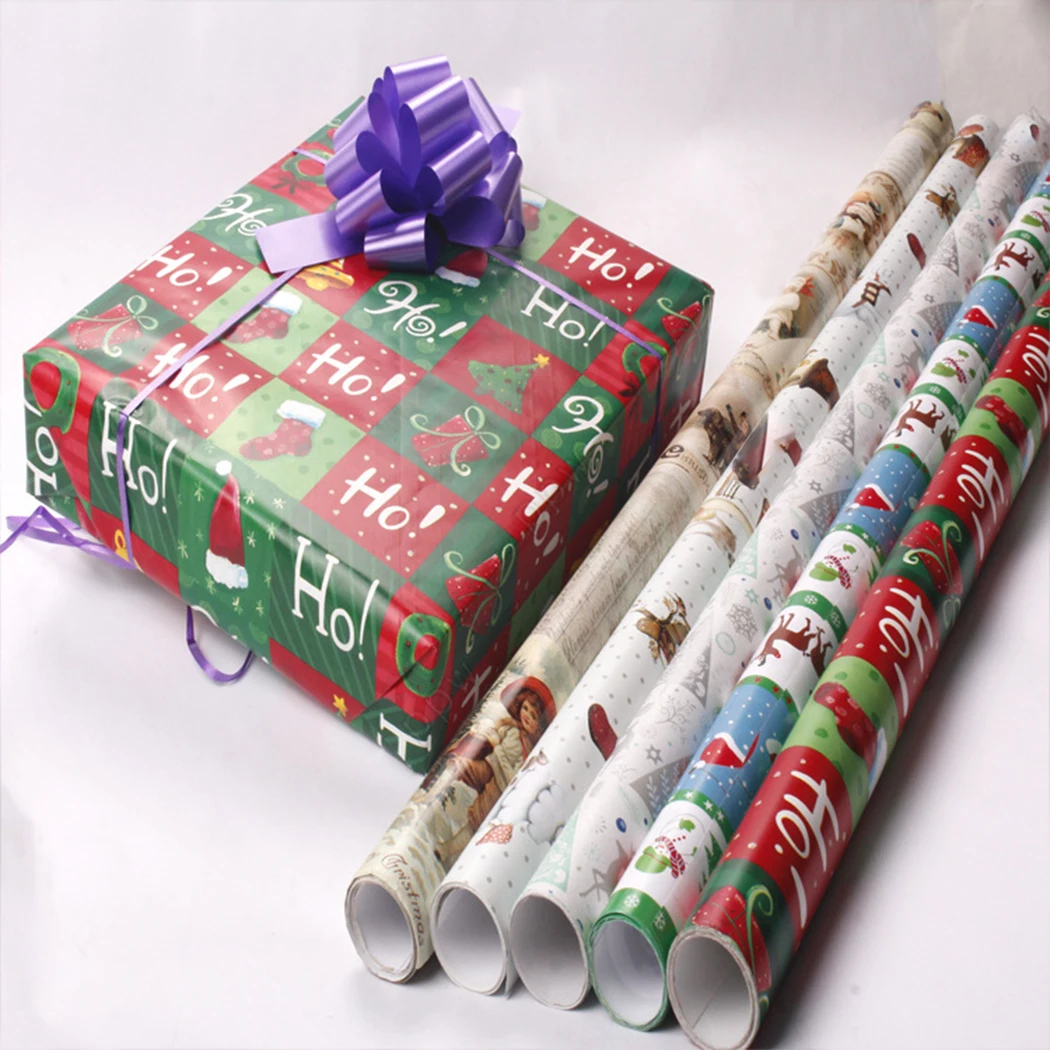 Gift Wrapping Paper Creative Christmas Patterns Gift Wrap Paper