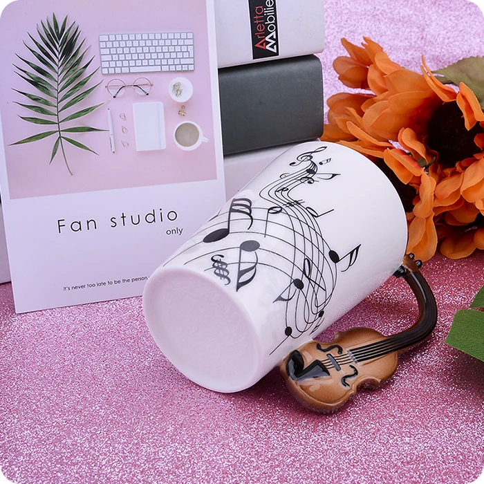 Guitar Ceramic Mug  (9)