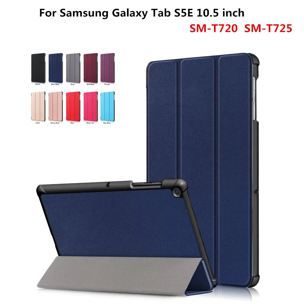 

PU Leather Stand Cover Protective Sleeve Pouch Bag Business Case For Samsung Galaxy Tab S5E 10.5'' 2019 SM-T720 T720 T725 Tablet