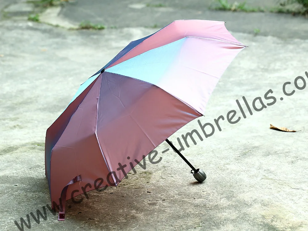 fashional anti-rust parasol,100%sunscreen,UPF>50+,ladies'parasol,8 ribs,210T pearl neon fabric,bag parasol,UV protecting