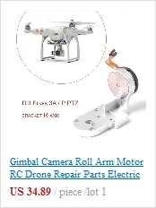 Гиростабилизатор камеры рулонный рычаг двигателя Радиоуправляемый Дрон Запасные части Электрический рулон двигателя Дрон поставки для DJI Phantom 3 Pro/Adv
