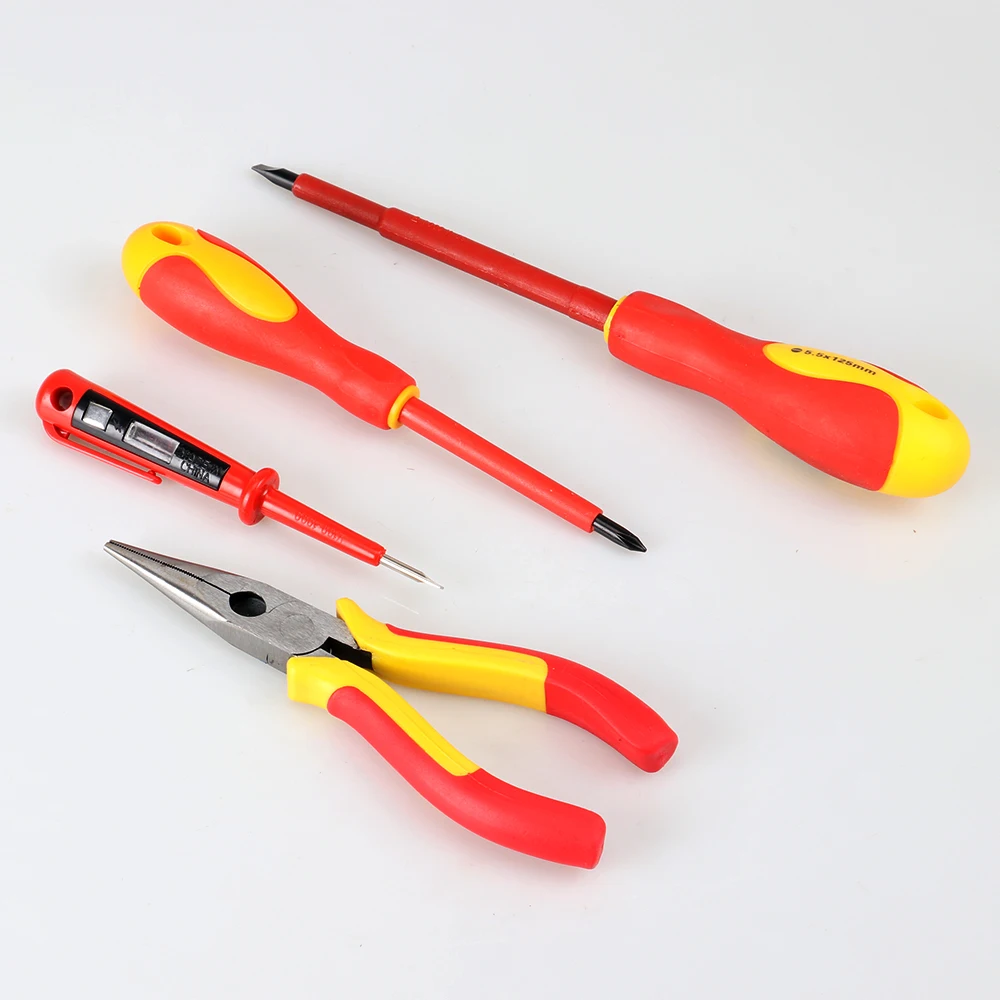 Buy Veconor 4 pieces VDE electricians screwdriver set