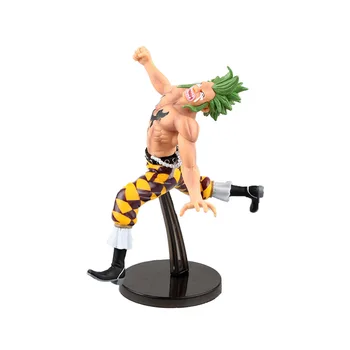 

Chanycore Anime ONE PIECE SCultures BIG 5 top of the war 18CM PVC Action Figures Bartolomeo DXF collect model toys
