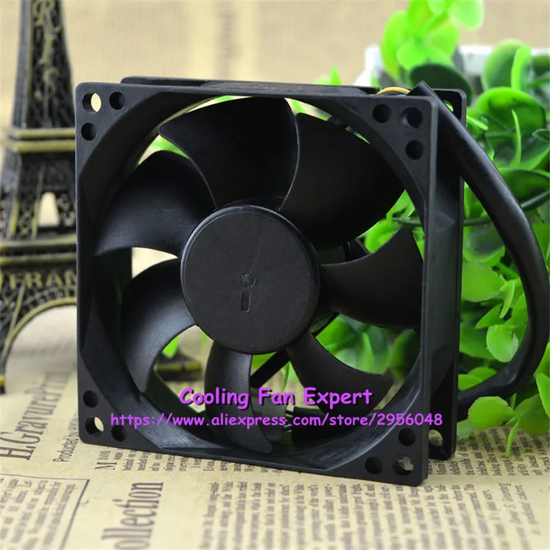 DS08025R12UP048 DC 12V 0.35A 2800 об/мин 8025 8 см 80*80*25 мм гидравлический подшипник 4 провода ШИМ