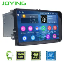 Joying Radio de Coche Del Androide 6.0 2 GB Ram 2 Din Para VW 9 “música Sin Reproductor de DVD de Navegación GPS Del Coche de Audio Estéreo Grabadora de Cinta de La Unidad Principal