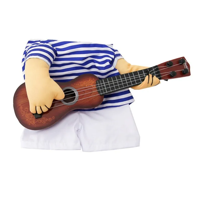 Funny pets change Cute guitar Suits For Dogs Cats M L XL 3 Size Cool Halloween Costume Pet Clothes Cat Coats Jackets Pet Gifts Funny pets change Cute guitar Suits For Dogs Cats M L XL 3 Size Cool Halloween Costume Pet Clothes Cat Coats Jackets Pet Gifts