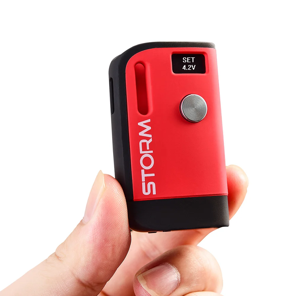 Оригинальный бокс мод Vapor Storm S1 VV с батареей 800 мАч и OLED экраном 0 49 дюйма вейп для