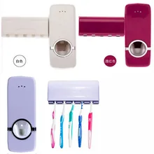 Настенный автоматический денте dentista dentes зубов дозатор пасты с креативный держатель для зубной щетки соковыжималка для семьи