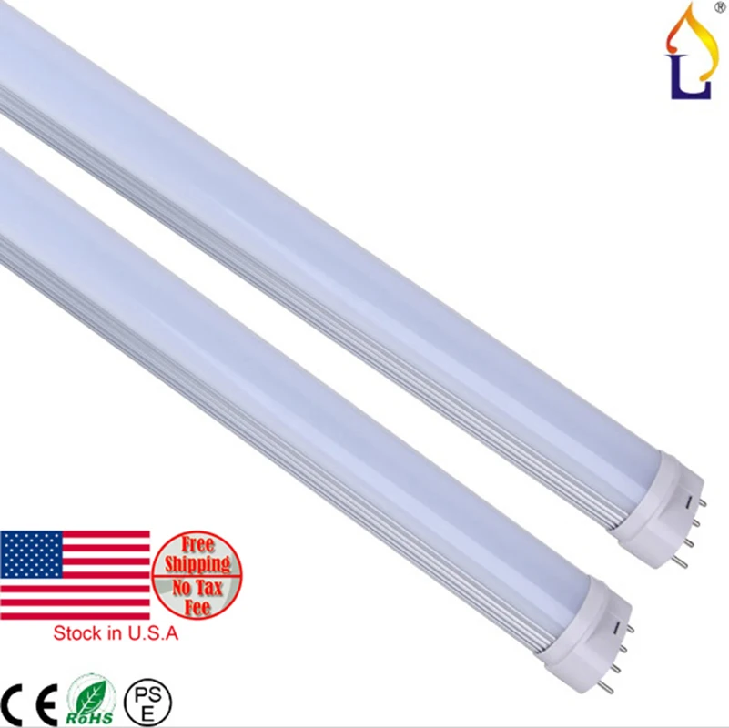 500 шт./лот 18 Вт 96led LED Light Tube 2G11 Epistar SMD2835 28lm/LED высокая яркость лампы AC85-265v 2G11 трубки освещение