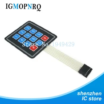 

5pcs NEW 12 Key Membrane Switch Keypad 4 x 3 Matrix Array Matrix keyboard