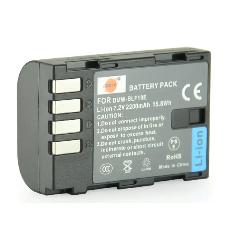 DSTE 3 шт. DMW-BLF19E BLF19 аккумуляторная батарея для камеры Panasonic Lumix DMC-GH3 DMC-GH4 - изображение