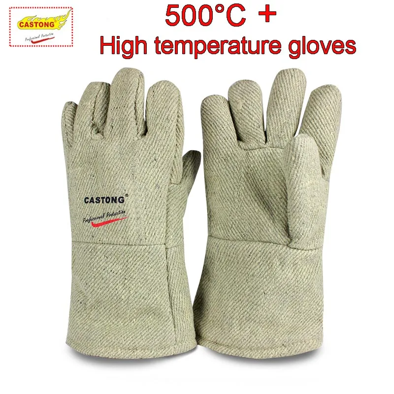 CASTONG500degreeHightemperatureglovesParaaramidAntiscald