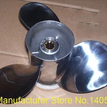 Пропеллера для Yamaha Hyfong Parsun и т. д. 2 и 4 такта 9,9-15-20HP моторы 10 дюймов нержавеющая сталь 9 1/4* 10-J