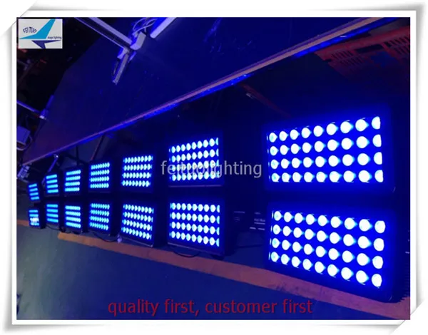 Светодиодный прожектор водонепроницаемый для уличного отдыха 72x10 Вт rgbw dmx|light bulb