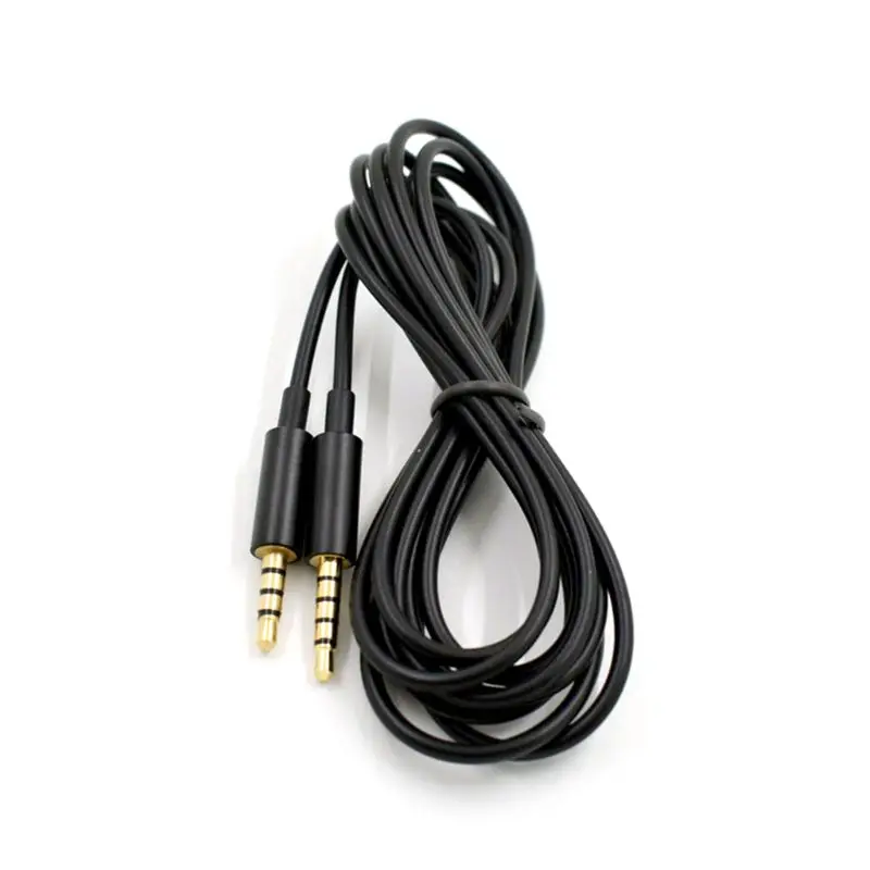 2M Black Gaming Headset Splitter Durable Extension Audio Cable For Astro A10 A40 A30 A50Cables
