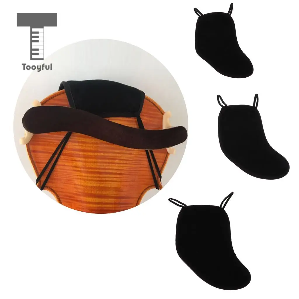 Cotton Violin Chin Rest Pad Cover Protector Violin Shoulder Rest For
