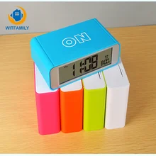 Montre réveil horloges de chevet avec touche lumineuse Snooze montre électronique horloge de Table LED intelligente réveil numérique(China)