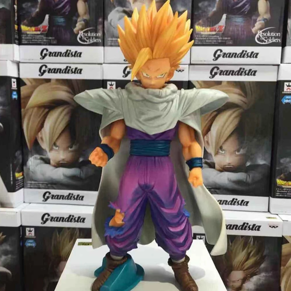 Dragon Ball Z Сон Гохан фигурки куклы игрушки Аниме Figma Grandista рос ПВХ Brinquedos модель