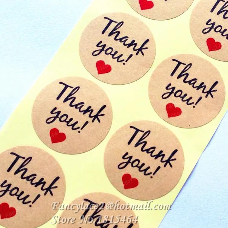 10. thank you  Seal Sticker (1)