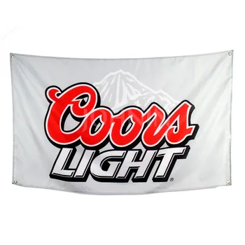 

polyester hanging beer promotion advertising coors light Flag