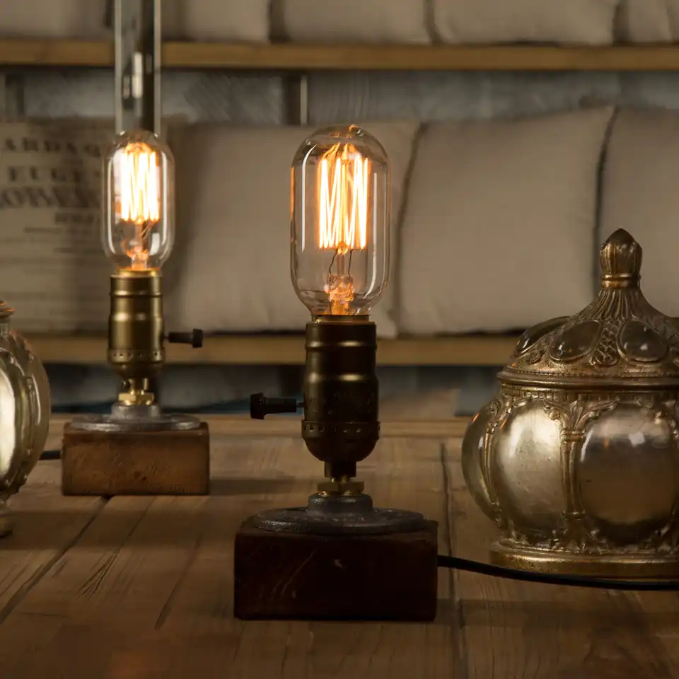 vintage industrial table lamps