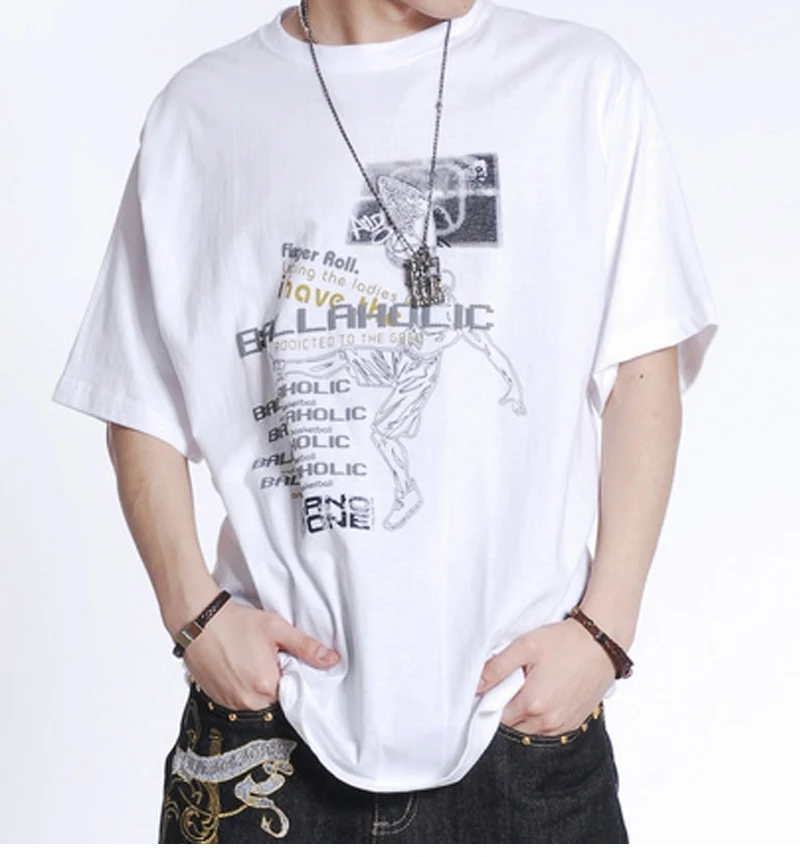 Streetwear Big Size Psychedelic Men's Tshirts Dark Souls  (3)