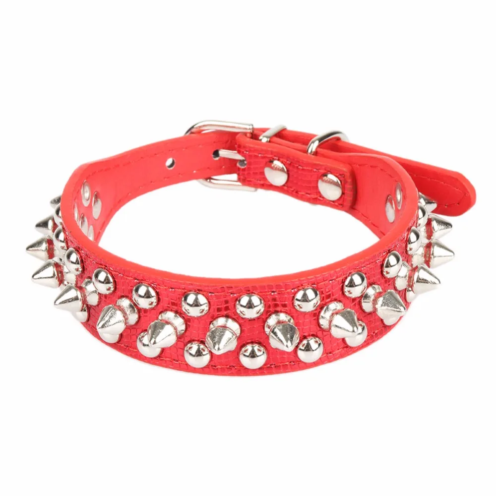 Buy Cats Collars Dogs Spiked Rivet Personalized