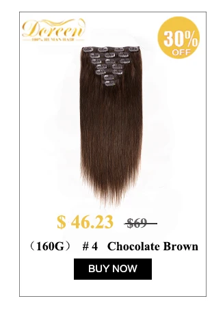 Doreen Волосы Бразильские глубокие вьющиеся переплетенные волосы remy на заколках человеческие волосы для наращивания на всю голову 120 г 160 г