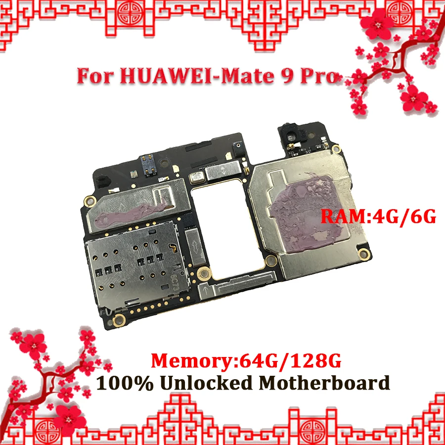 

100% Unlocked Motherboard For HUAWEI Mate 9 Pro,Replacement Logic Board For HUAWEI Mate 9 Pro Motherboard With Full Chips