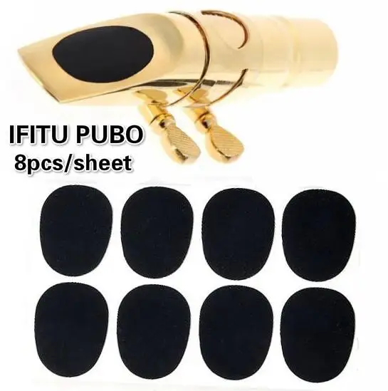 8pcs Patches Cushions Durable 0.3mm 0.5mm 0.8mm Rubber Soprano