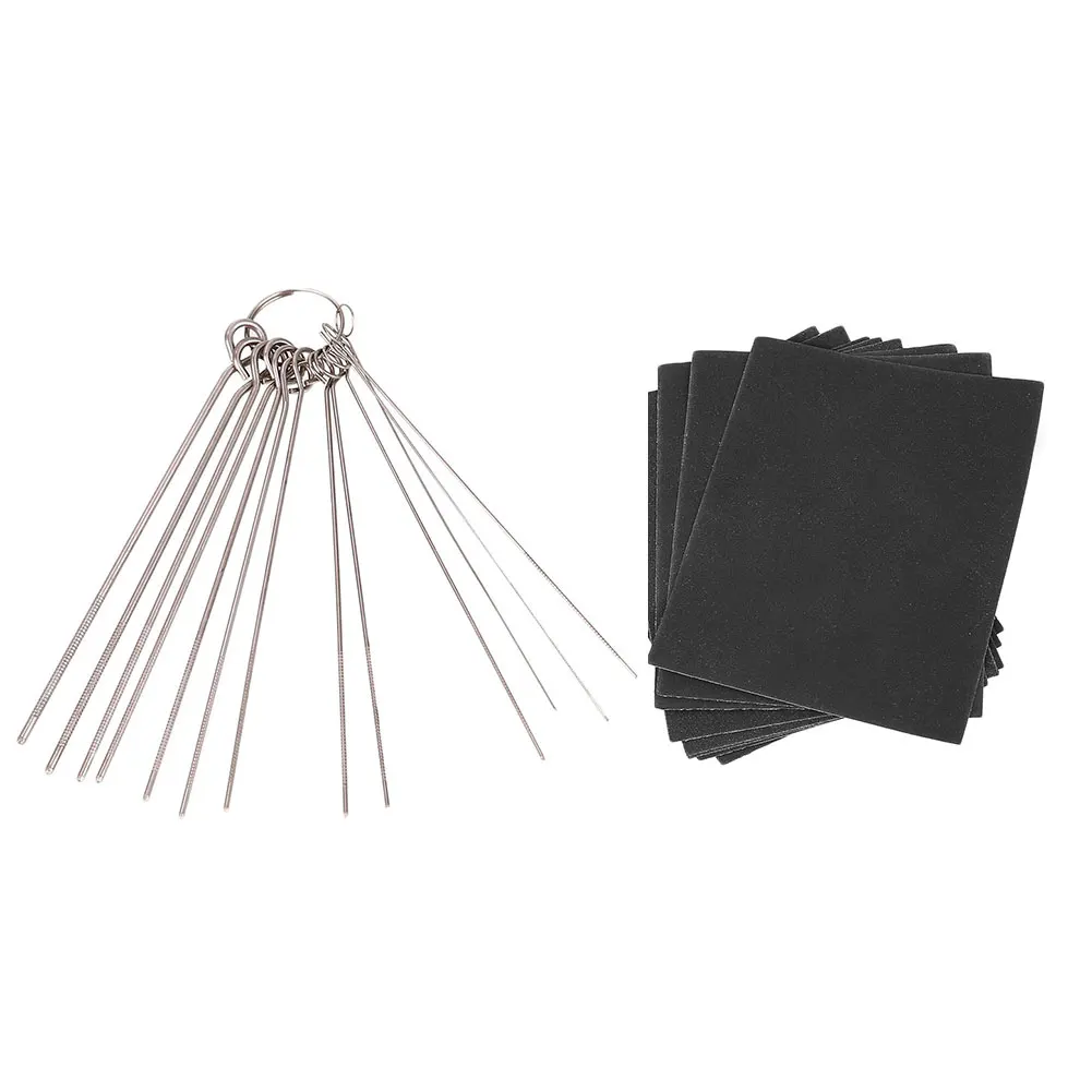 Bass Ukulele Guitar Fingerboard Sand Paper Needle File Musical Instruments