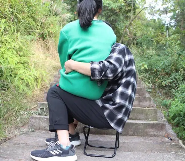 24cm Plastic Folding Thicken Step Portable Stools outdoor fishing desk Travel home ultra light folding stool chair 1pc C603