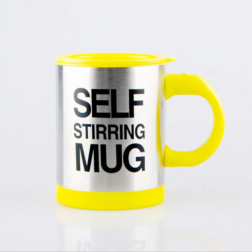 400ml Mug Automatic Electric Lazy Self Stirring Mug Travel Coffee Mug Self Stirring Double Insulated Mugs Cup With Lid           A085