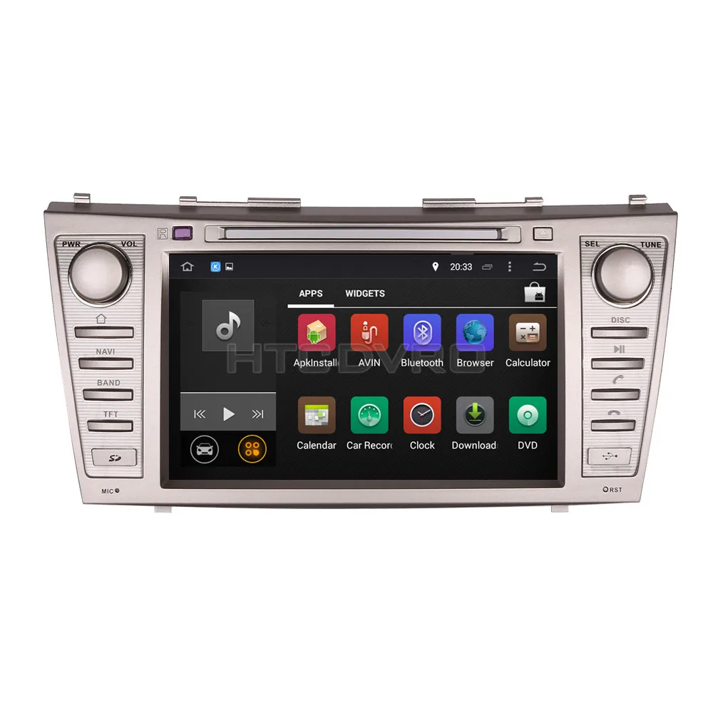 Best YMODVHT 8inch 4G Octa Core Android 9.0 7.1 Car DVD GPS for Toyota Camry 2007 2008 2009 2010 2011 Auto RDS Radio Audio Stereo 1