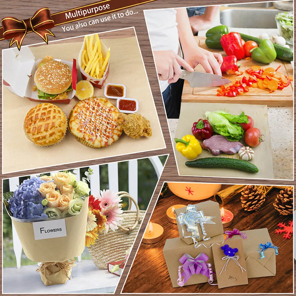 

Butcher Kraft Paper Roll Food Grade Acking Paper All natural FDA Approved Perfect for Smoking BBQ Meats Cooking Paper