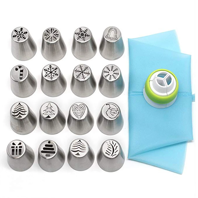 Christmas Style Pastry Nozzle Set7