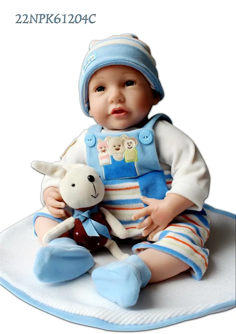 

The children's toys export safe silicone dolls doll baby nursing training simulation