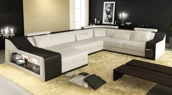 

New design sofa corner sofa with led light sofa