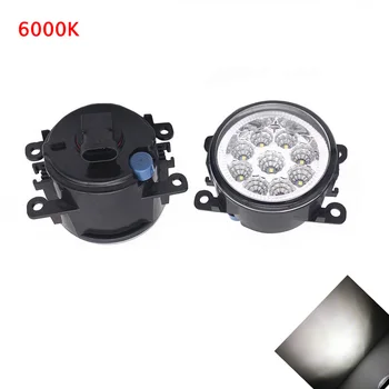 

2pcs Super Bright DRL 9 LED Car head Front Round Fog Tail light For Opel Vectra C Saloon 2002 2003 2004 2005 2006 2007 2008