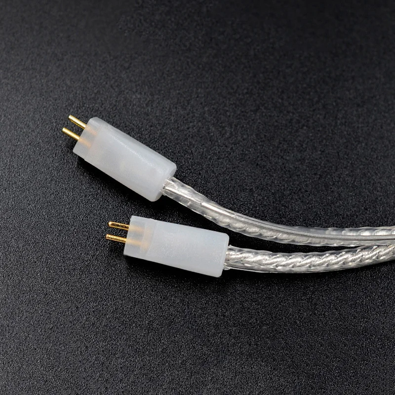 KZ ZS3/ZS4/ZS5/ZS6 стерлингового серебра обновления кабель наушников 0 75 мм Съемная аудио
