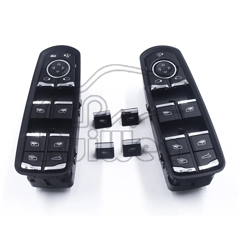 

MASTER Mirror CONTROL POWER WINDOW SWITCH BUTTON FOR PORSCHES CAYENNE MACAN PANAMERA 2009 - 2017 OE: 7PP 959 858R DML 7PP959858M
