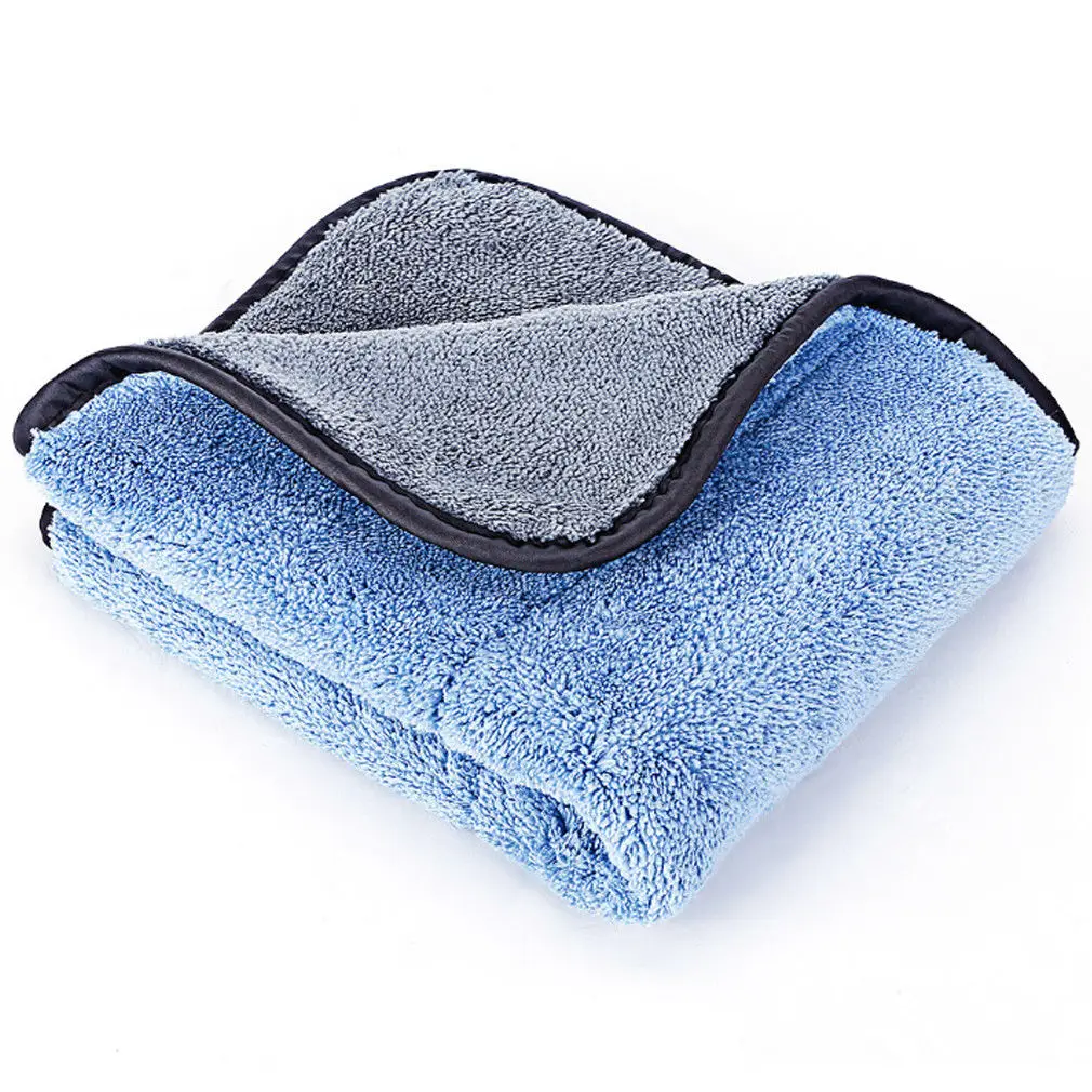 Car Wash Microfiber Towel Auto Cleaning Drying Cloth Hemming Super Absorbent - Цвет: d